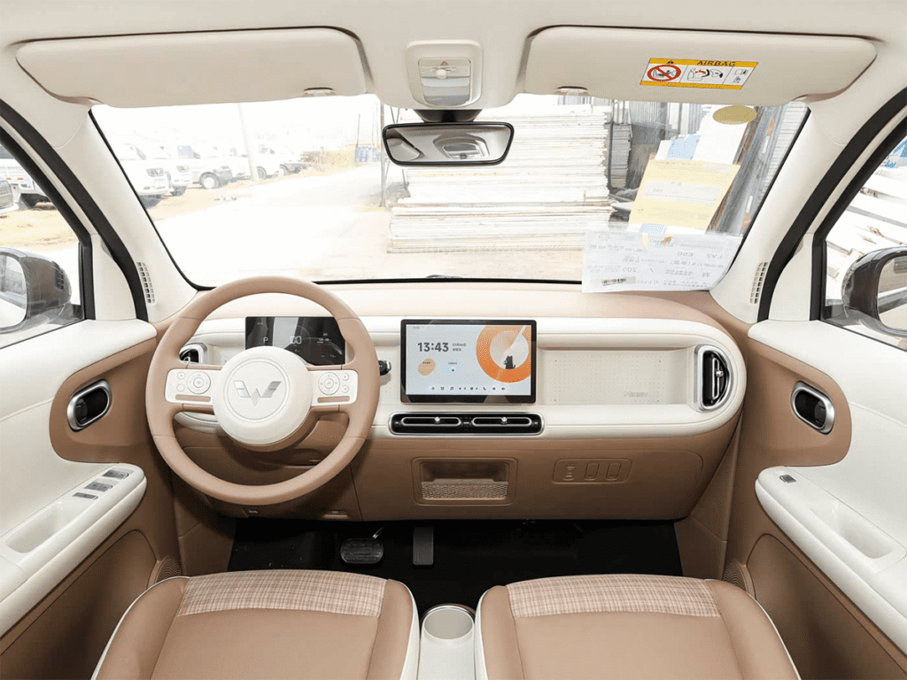 wulling mini interior electric car