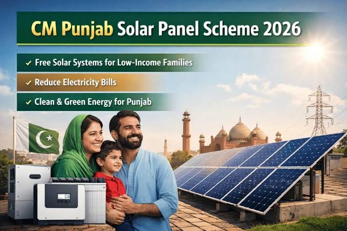 CM Punjab Free Solar Panel Scheme 2026 Eligibility and Registration