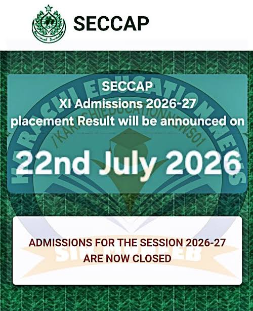 Karachi Government College Admissions 2026 SECCAP Guide