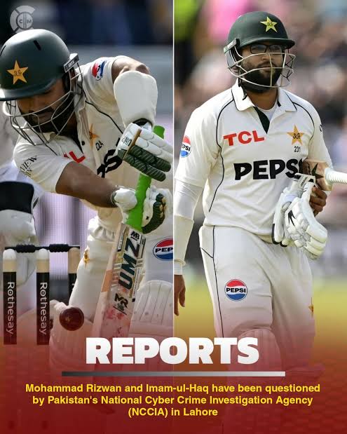 Mohammad Rizwan NCCIA Inquiry Latest Update