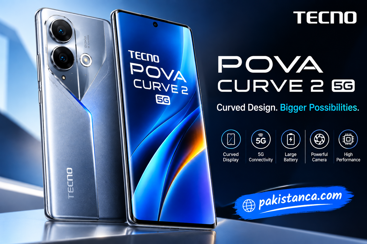 Tecno Pova Curve 2 5G Price in Pakistan 2026 – October 15 Launch